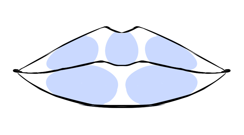 Detail Zeichnen Lippen Nomer 6