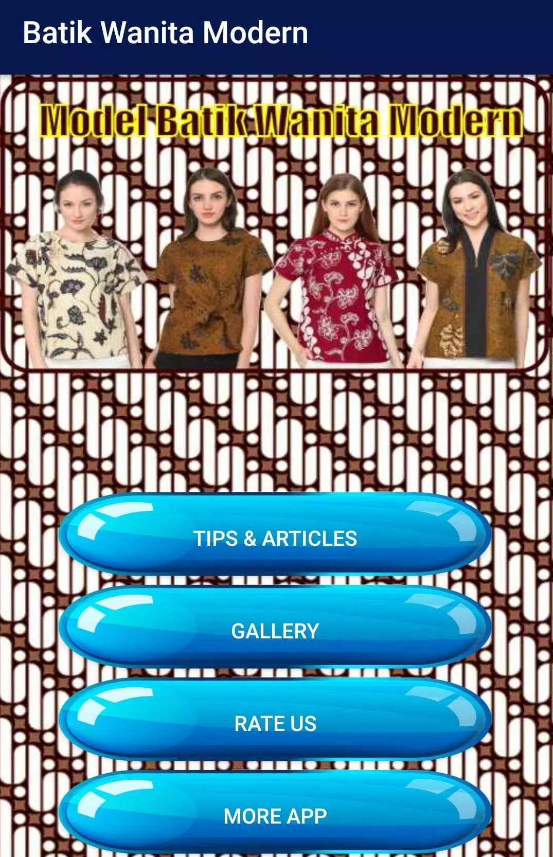 Detail Foto Model Batik Nomer 25