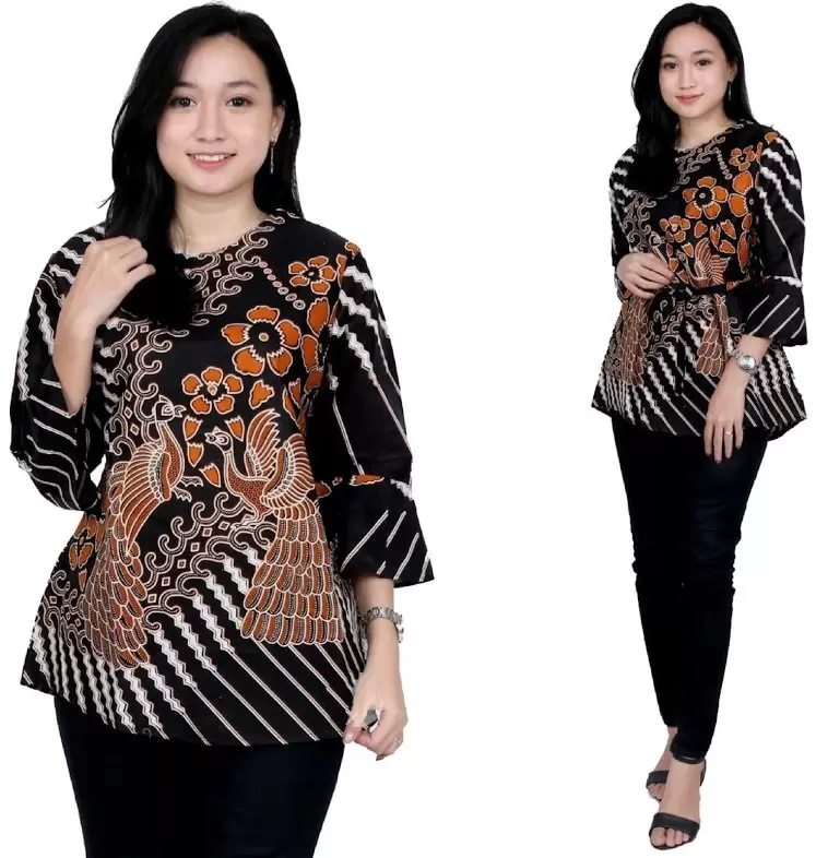 Detail Foto Model Batik Nomer 41
