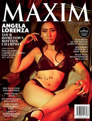 Detail Foto Model Majalah Maxim Nomer 50