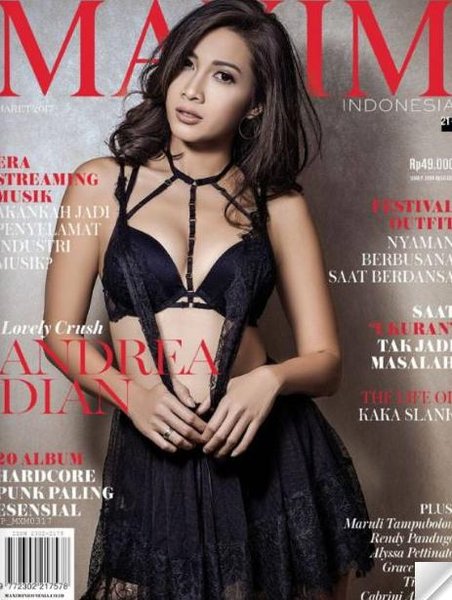 Detail Foto Model Majalah Maxim Indonesia Nomer 38