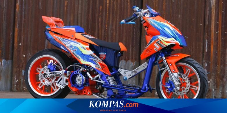 Detail Foto Modifikasi Motor Beat Drag Nomer 9