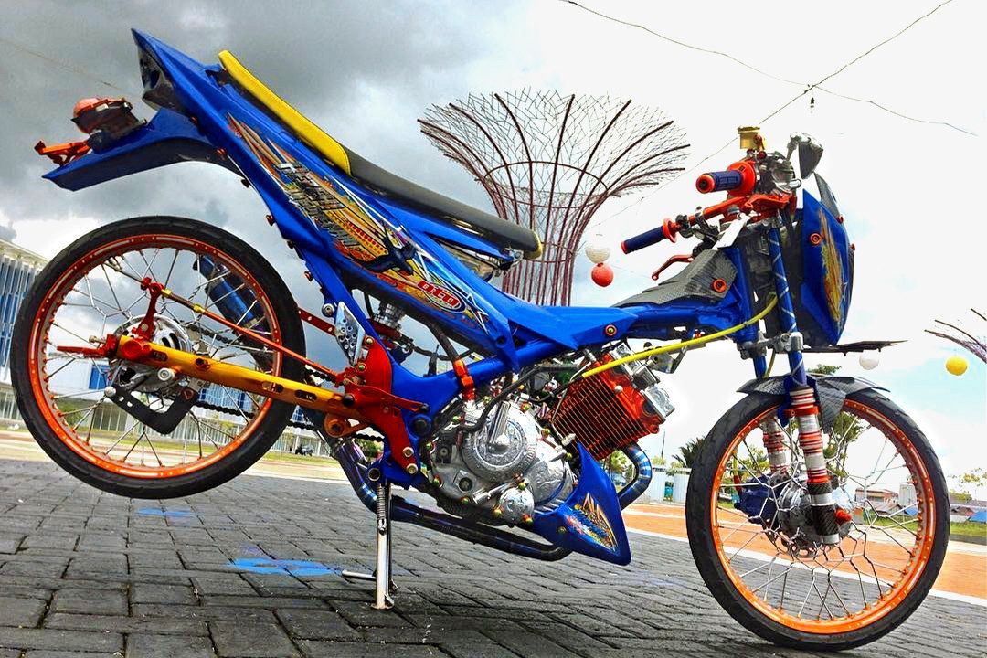 Foto Modifikasi Motor Fu - KibrisPDR