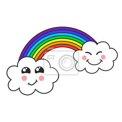 Detail Regenbogen Mit Wolken Nomer 22