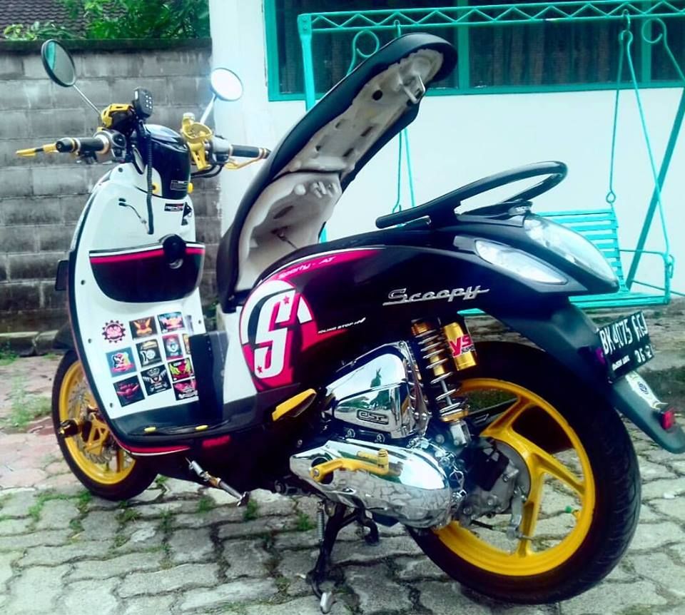 Detail Foto Modifikasi Motor Scoopy Nomer 50