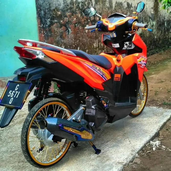 Detail Foto Modifikasi Motor Vario Nomer 16