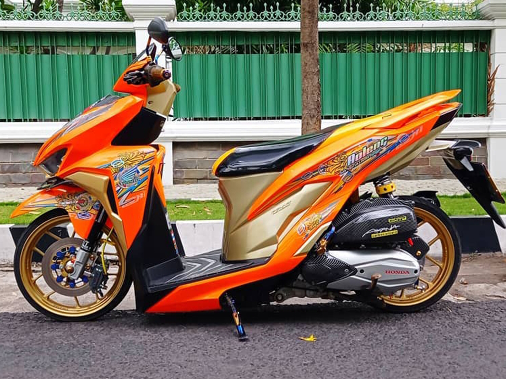 Detail Foto Modifikasi Motor Vario Nomer 5