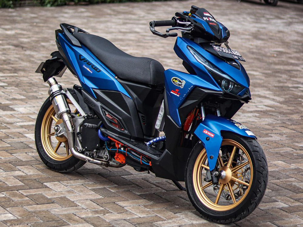 Detail Foto Modifikasi Motor Vario Nomer 46