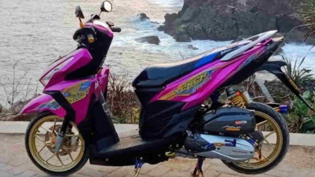 Detail Foto Modifikasi Motor Vario Nomer 55