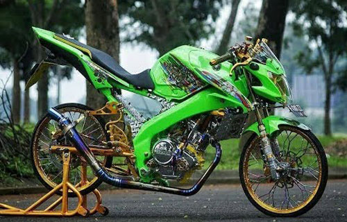 Detail Foto Modifikasi Motor Vixion Nomer 18