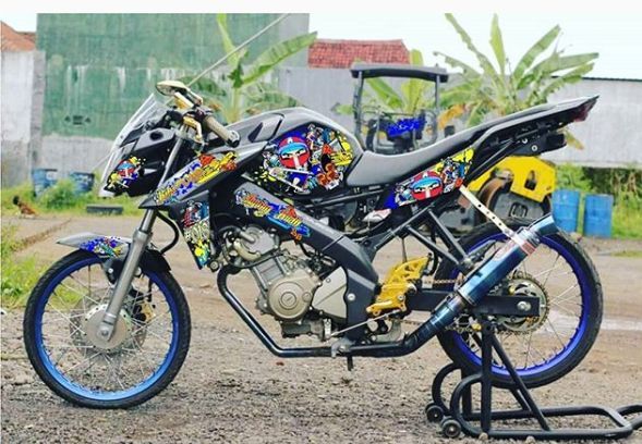 Detail Foto Modifikasi Motor Vixion Ceper Nomer 23