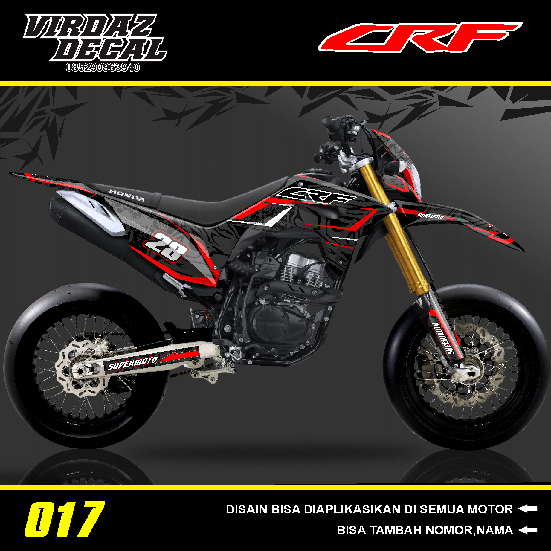 Detail Foto Motor Crf Supermoto Nomer 18