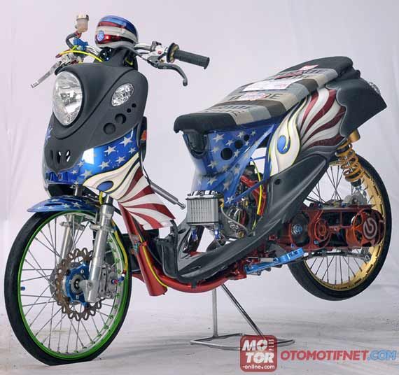 Detail Foto Motor Drag Fino Nomer 12