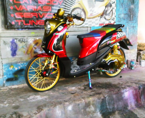 Detail Foto Motor Drag Fino Nomer 24