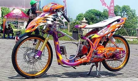 Detail Foto Motor Drag Mio Keren Nomer 12