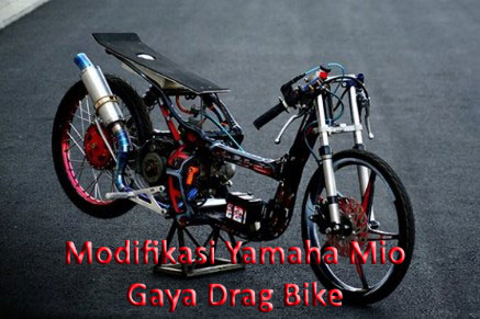 Detail Foto Motor Drag Mio Keren Nomer 29