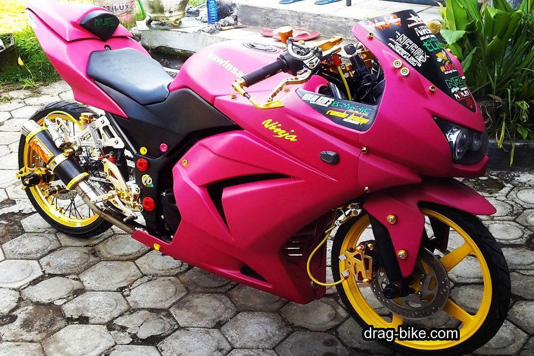 Detail Foto Motor Drag Ninja 250 Nomer 13