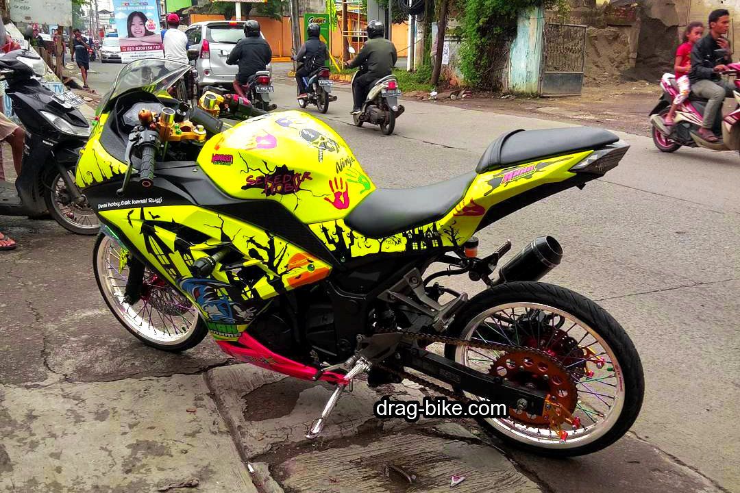 Detail Foto Motor Drag Ninja 250 Nomer 14