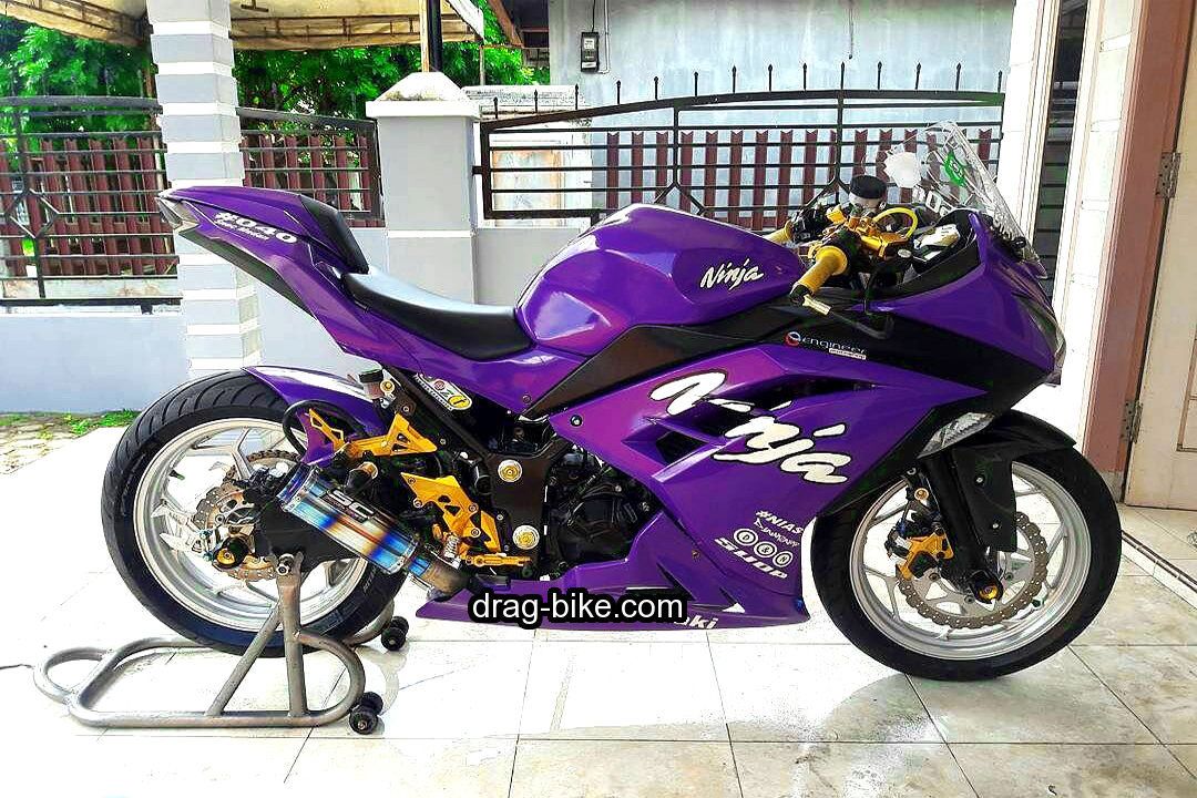 Detail Foto Motor Drag Ninja 4 Tak Nomer 28