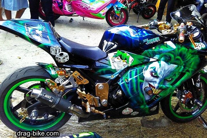 Detail Foto Motor Drag Ninja 4 Tak Nomer 39