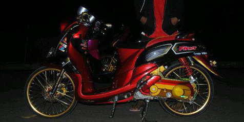 Detail Foto Motor Fino Modifikasi Nomer 21