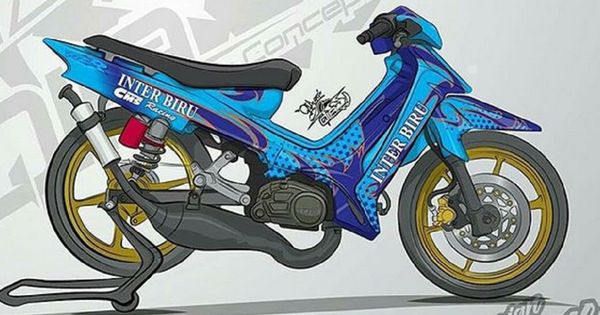 Detail Foto Motor Fiz R Road Race Nomer 28