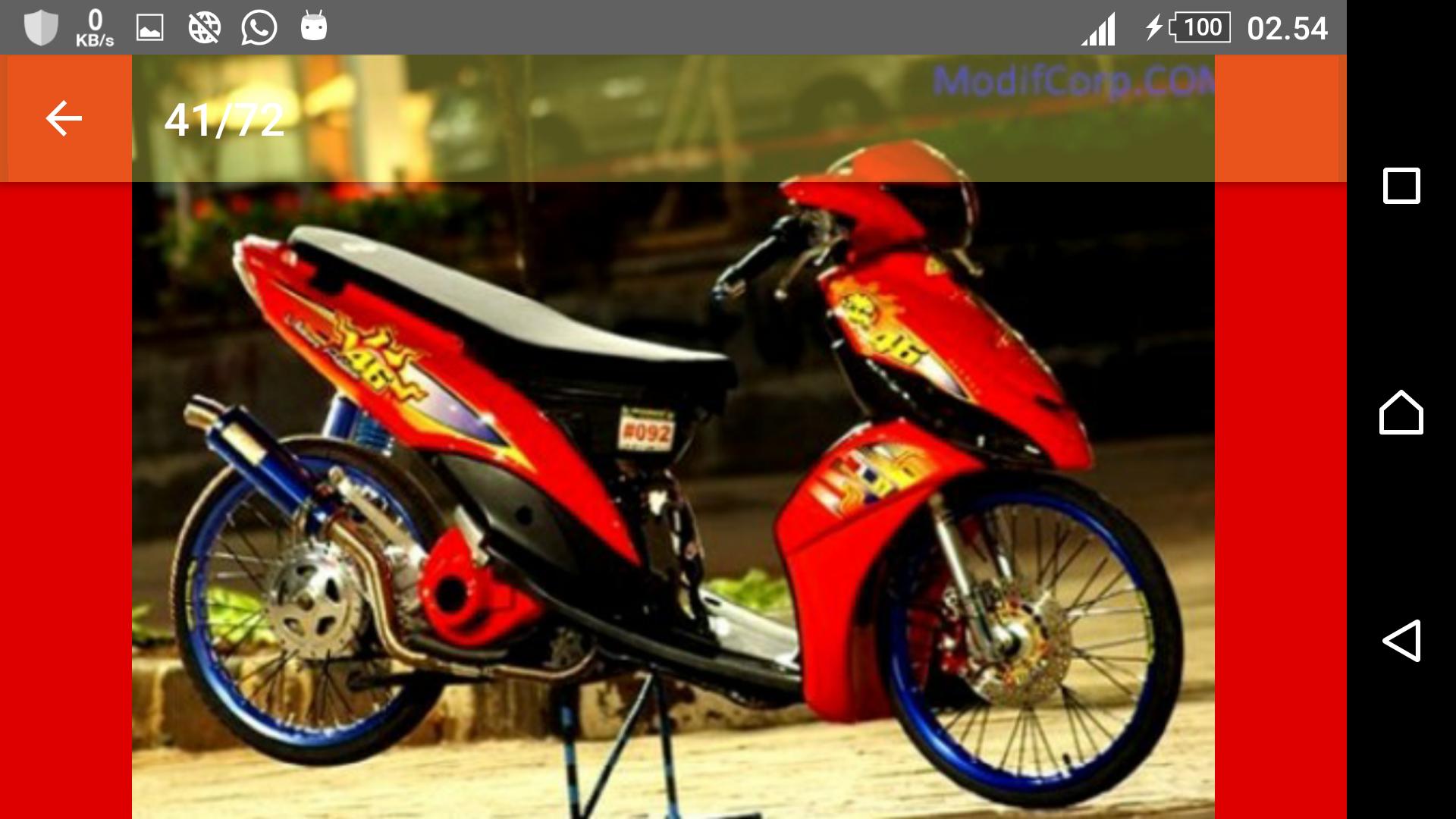 Detail Foto Motor Matic Modifikasi Nomer 15