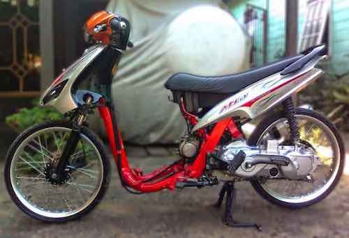 Detail Foto Motor Mio Balap Nomer 27