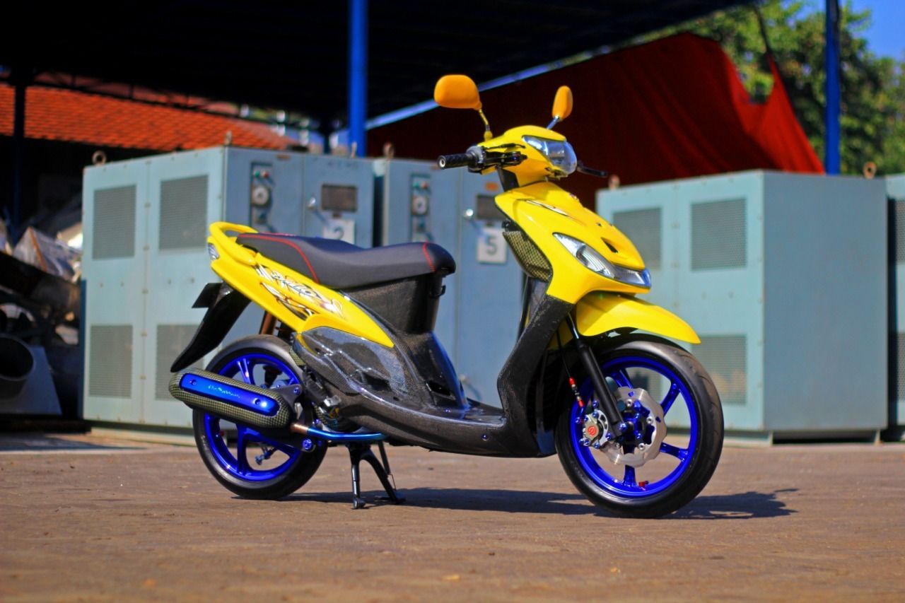 Detail Foto Motor Mio Modifikasi Nomer 11