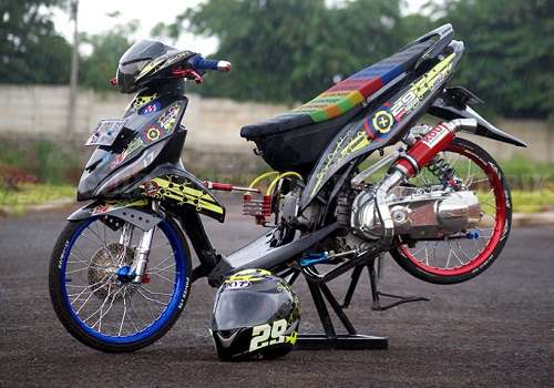 Detail Foto Motor Mio Modifikasi Nomer 4