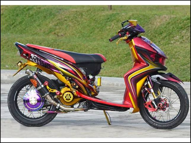 Detail Foto Motor Mio Modifikasi Nomer 47