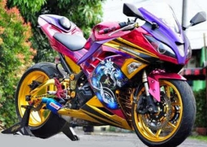 Detail Foto Motor Modif Keren Nomer 34