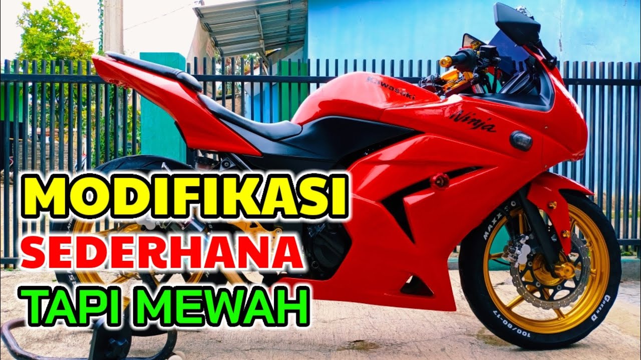 Detail Foto Motor Modifikasi Ninja 250 Nomer 39