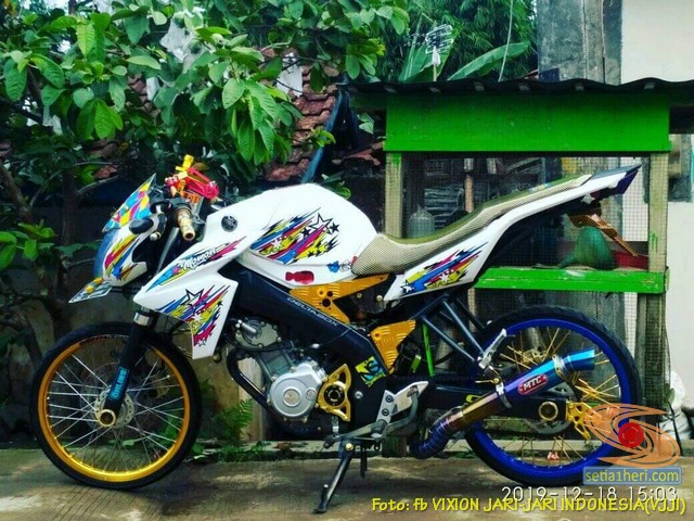 Detail Foto Motor Modifikasi Vixion Nomer 23