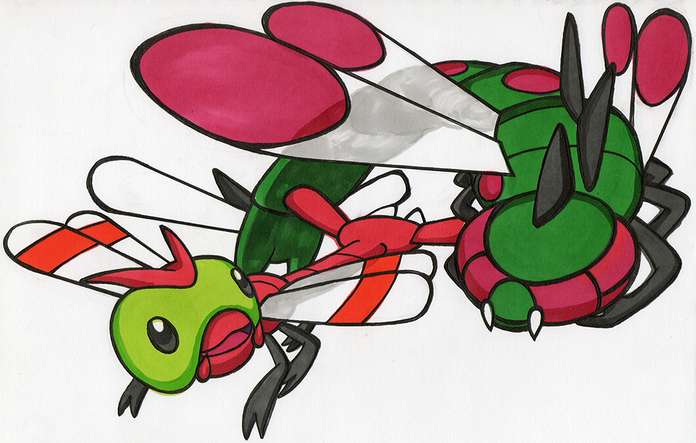 Detail Pokemon X Yanma Nomer 21