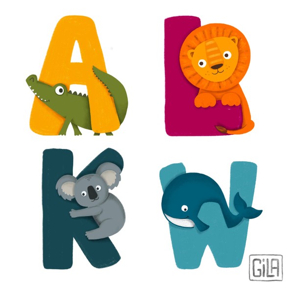 Alphabet Design - KibrisPDR