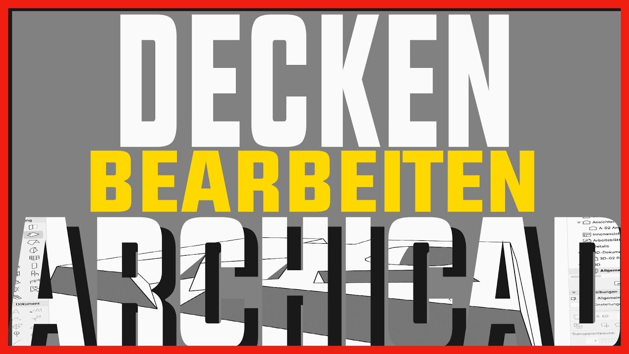 Detail Archicad 3d Zeichnen Nomer 15