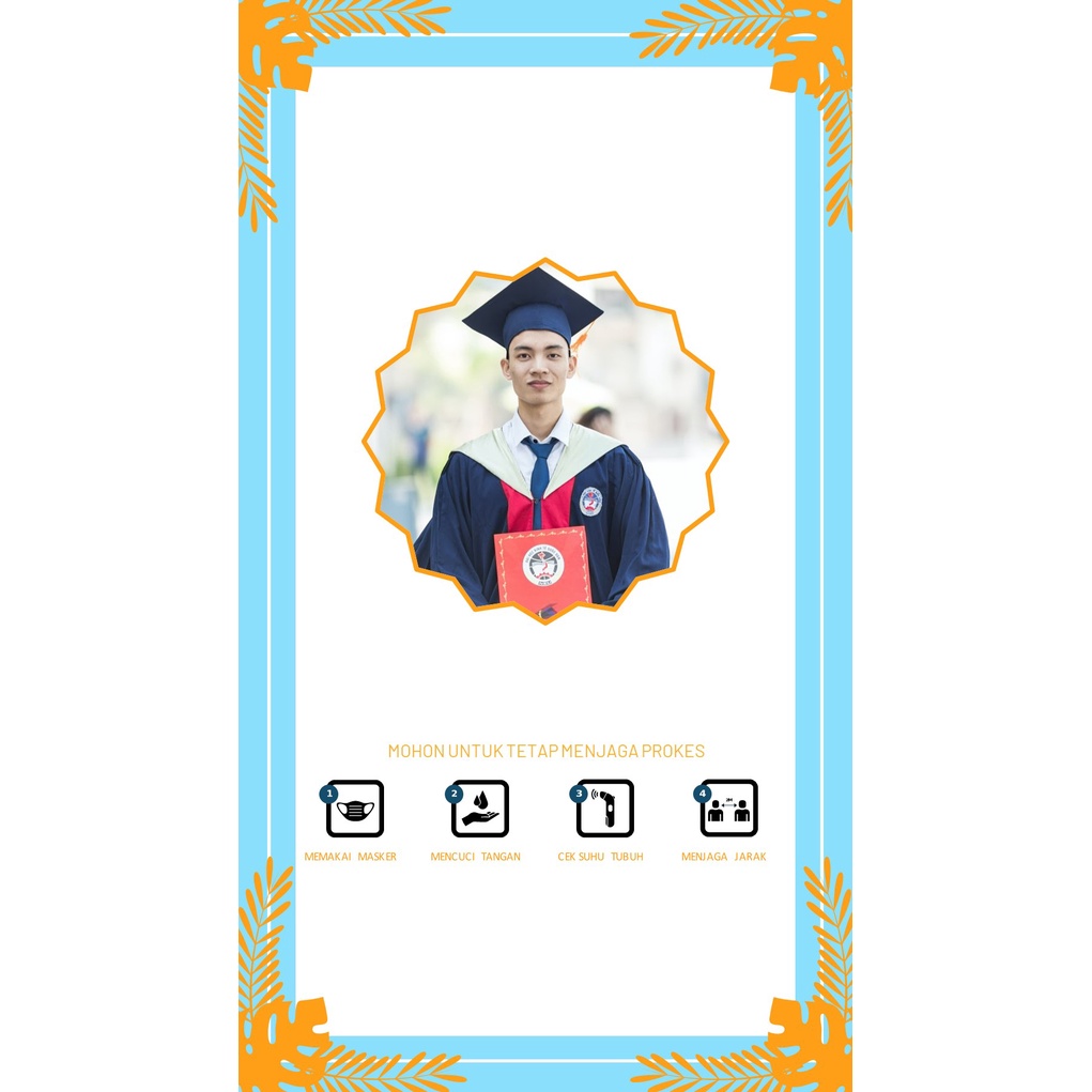 Detail Bingkai Undangan Wisuda Nomer 45