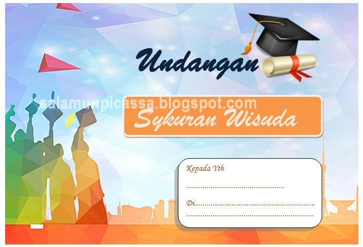 Detail Bingkai Undangan Wisuda Nomer 9