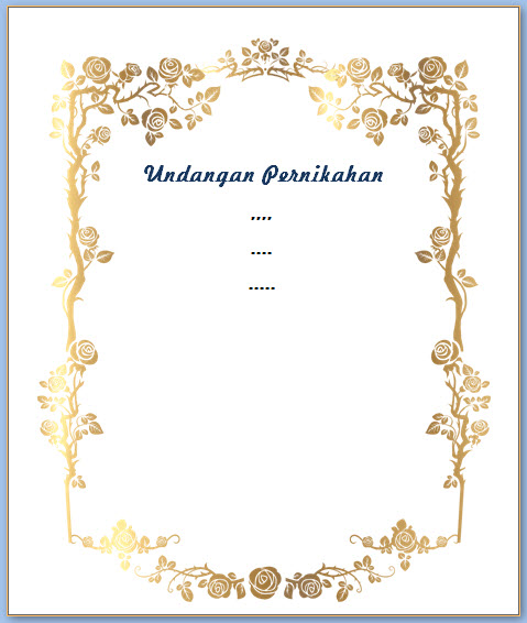 Detail Bingkai Undangan Yang Bisa Di Edit Word Nomer 27