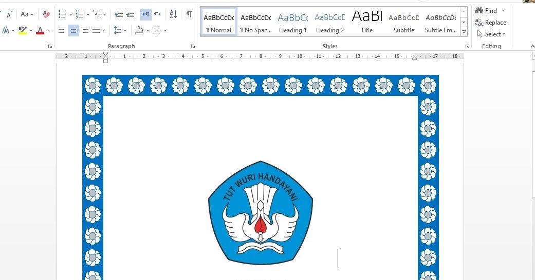 Detail Bingkai Untuk Ms Word Nomer 50
