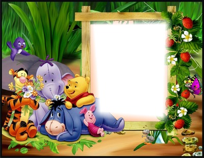 Detail Bingkai Winnie The Pooh Nomer 17