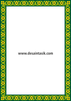 Detail Bingkai Yasin Vector Nomer 13