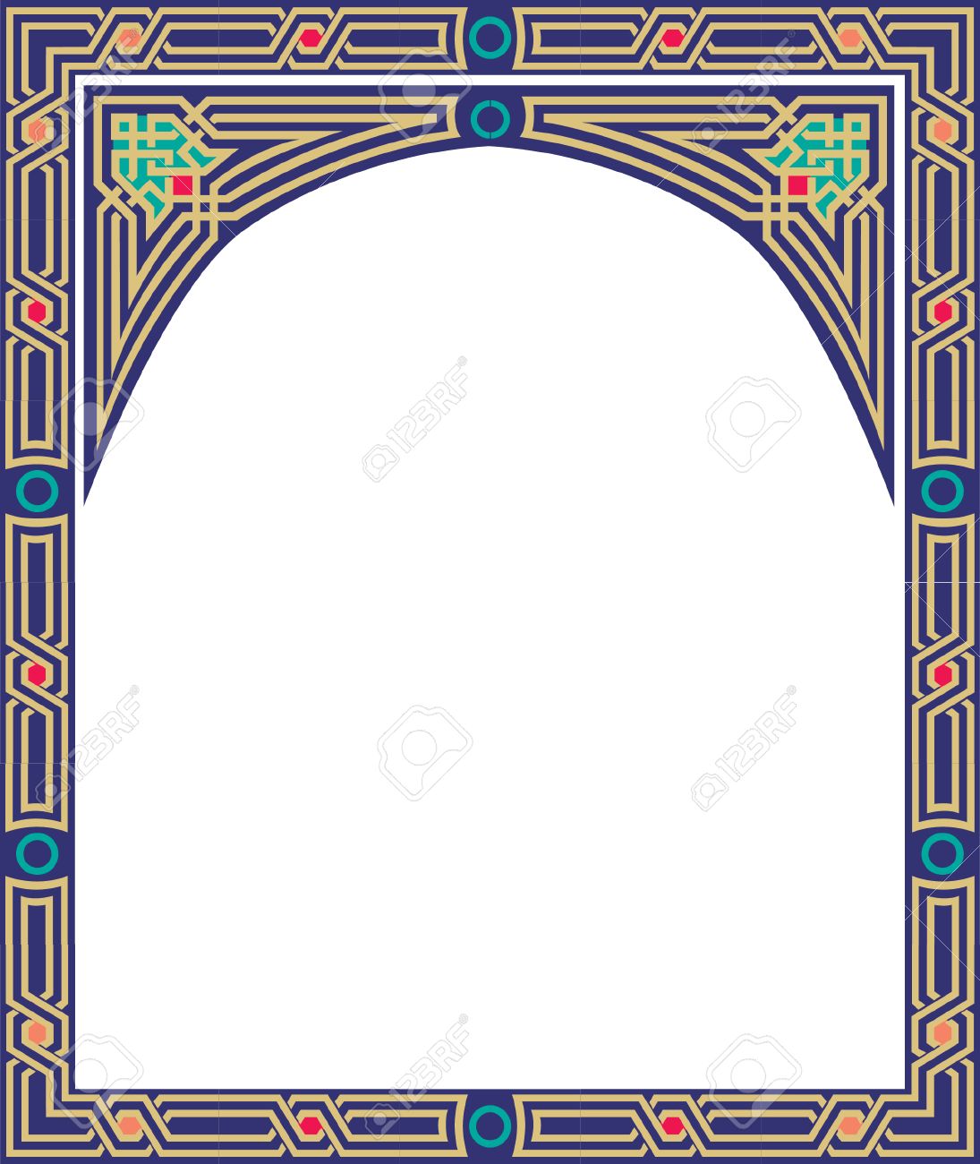 Detail Bingkai Yasin Vector Nomer 45