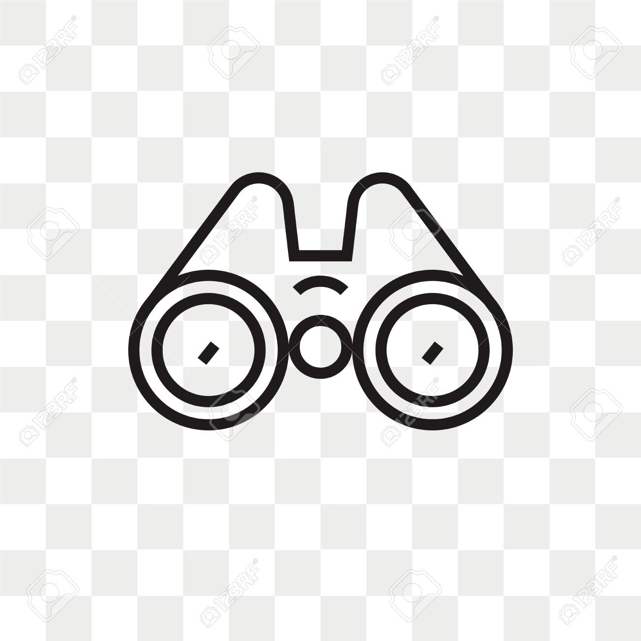 Detail Binoculars No Background Nomer 22