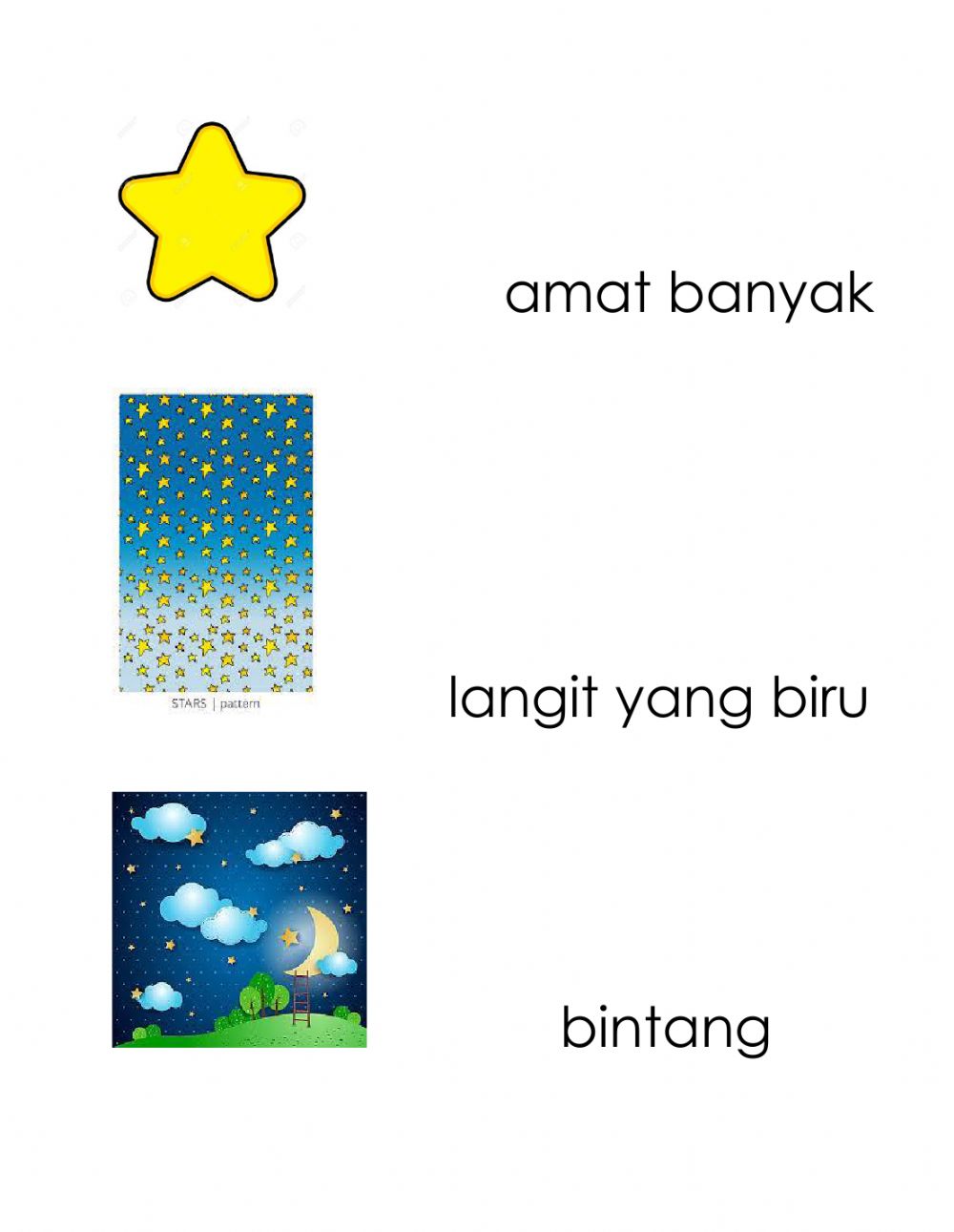 Detail Bintang Kecil Di Langit Yang Biru Nomer 22