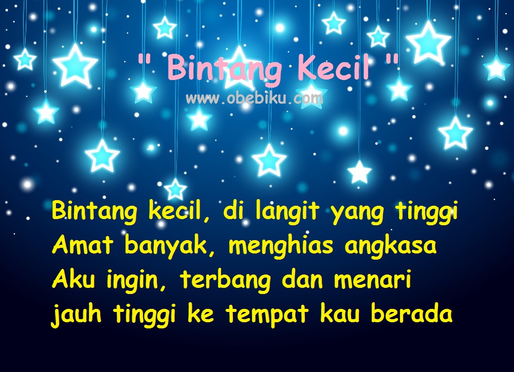 Detail Bintang Kecil Di Langit Yang Biru Nomer 31