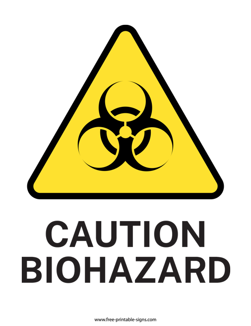 Detail Bio Hazard Symbol Nomer 17