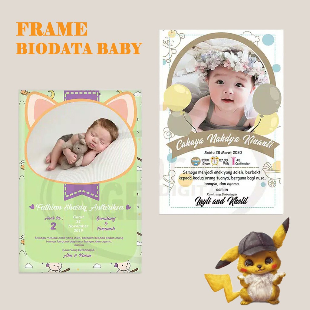 Detail Biodata Baby Nomer 34