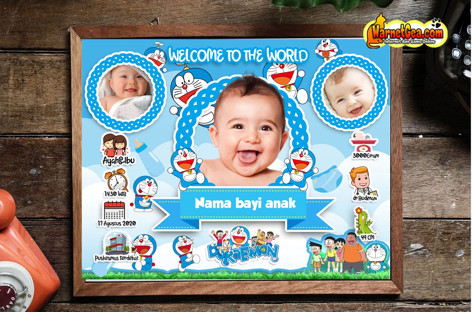 Detail Biodata Bayi Nomer 10